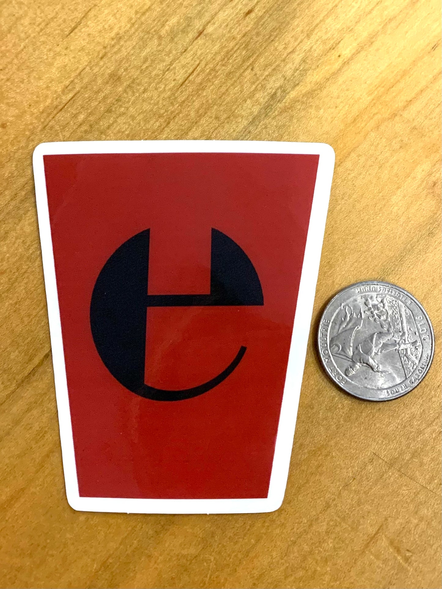 High Quality Logo Sticker